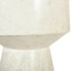 Stylecraft Norman Wyatt Home Cement White Pedestal Table -4