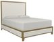 Wesley Allen Customizable Avery California King Upholstered Panel Bed-1