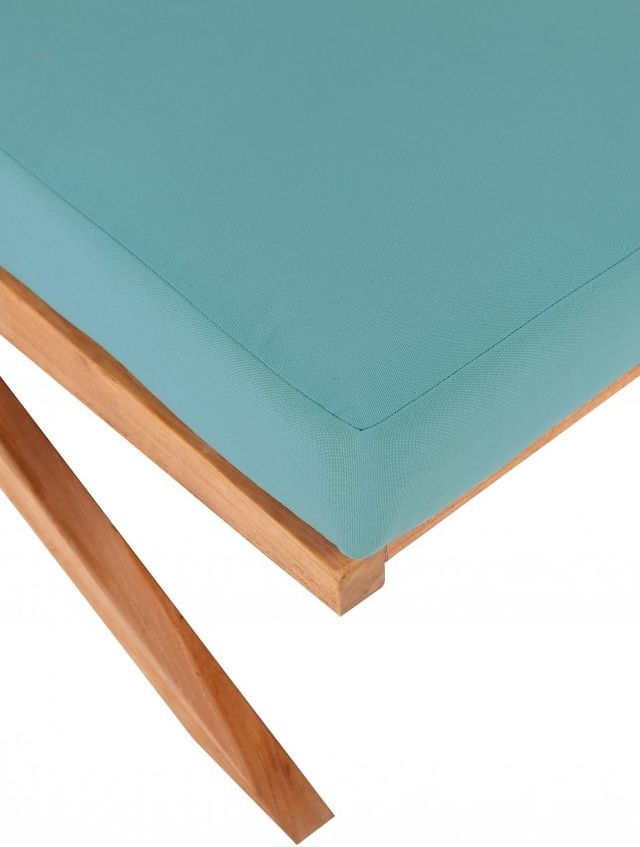 Meridian Furniture Tahiti Sea Blue Fabric Outdoor Accent Chair-3