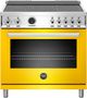 Bertazzoni Professional Series 36" Yellow Free Standing Electric Range-0