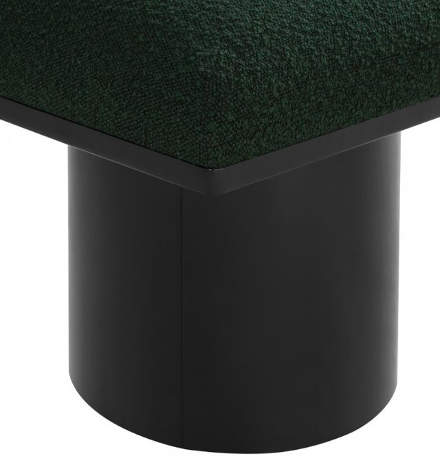 Meridian Furniture Pavilion 3-Piece Green/Black 47" Modular Bench Set-3