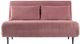 A & B Home Black/Blush Pink Sofa Bed-2