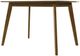 Armen Living Amaris 5-Piece Charcoal/Walnut Dining Set-3