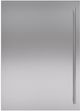 Sub-Zero® Classic 30" Stainless Steel Side-by-Side Over-and-Under Refrigerator/Freezer Door Panel Kit with Tubular Handle-0