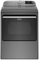 Maytag® 7.4 Cu. Ft. Metallic Slate Front Load Electric Dryer with Extra Power-0