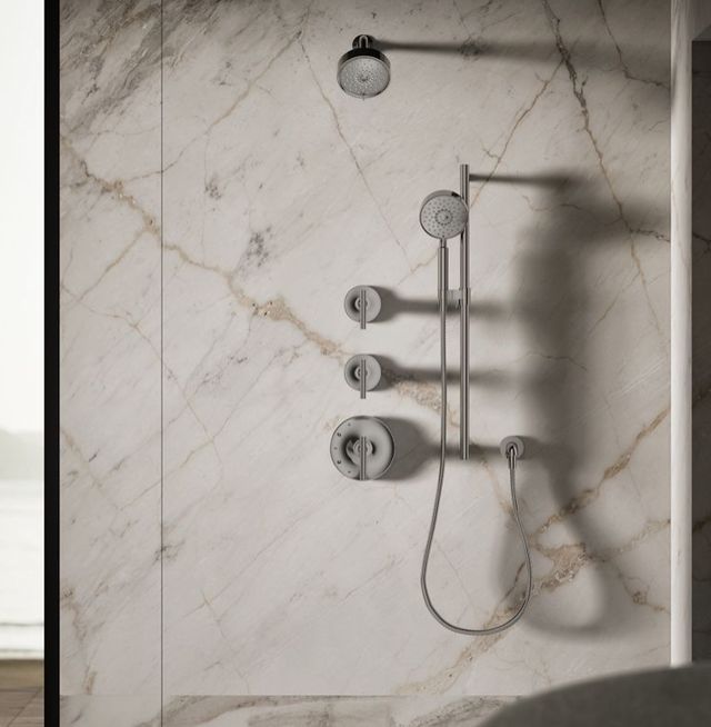 KOHLER® Purist® Vibrant Titanium 2.5 GPM 3-Function Showerhead-2