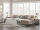 Benchcraft® Newellen 3-Piece Hemp U-Shape Full Sleeper Sectional with Double Chaise-3