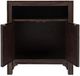 Jofran Inc. Gramercy Dark Chevron Accent Table-3