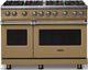 Viking® 5 Series 48" Golden Hour Pro Style Gas (LP) Range with Polished Chrome Trim-0