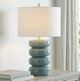 Signature Design by Ashley® Clayard Blue/Gray Table Lamp-1