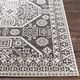Surya Eagean Charcoal/Off-White 4'x6' Area Rug-1