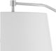 Currey & Company Maxstroke Beige/Polished Nickel Floor Lamp-3
