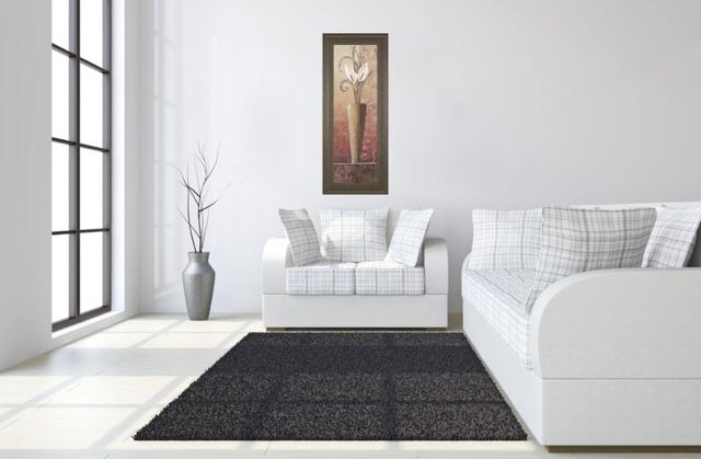 Classy Living Flower In Vase I Wall Art-1