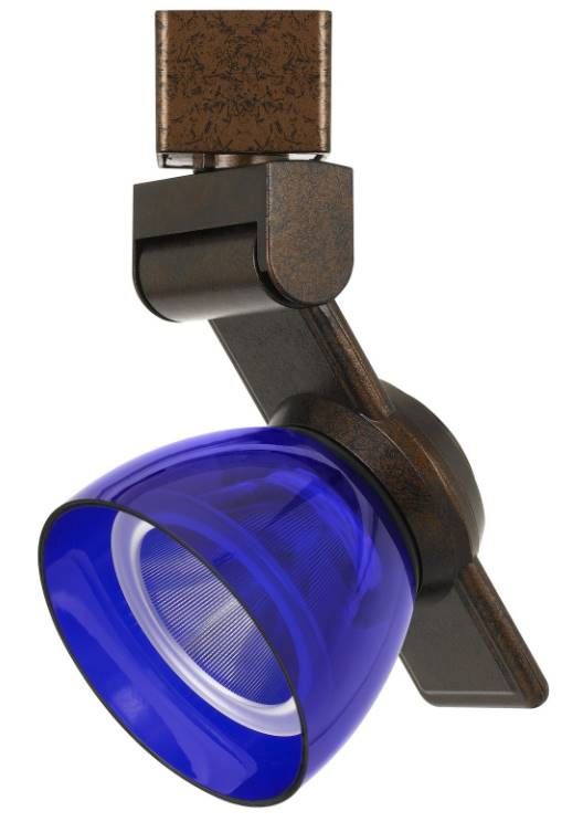 Cal® Lighting & Accessories Blue/Rust Track Light-0
