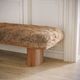 TOV Furniture Ollie Taupe Upholstered Bench-1