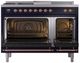 Ilve® Nostalgie II Series 48" Midnight Blue Pro Style Dual Fuel Range-1