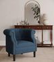 Jofran Inc. Lily Blue Accent Chair -1