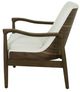 YHD Nora Brown/White Accent Chair-1
