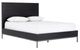 Four Hands Trey Black Wash Queen Panel Bed-0
