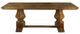 Fairfield® St. Florian Charred Ecru Double Pedestal Dining Table-1