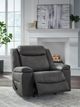 Signature Design by Ashley® Status Check Shadow Manual Rocker Recliner-5