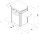 ENO ENOSIGN 65 Black and Stainless Steel Griddle Cart-2