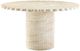 TOV Furniture Blossom Travertine Indoor/Outdoor Round Dining Table-0