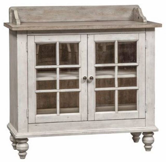 Liberty Furniture Whitney Antique Linen/Weathered Gray Server