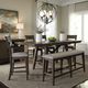 Liberty Furniture Double Bridge 6-Piece Dark Chestnut/Gray Gathering Table Set-1