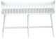 Liberty Furniture Capeside Cottage Porcelain White Spindle Back Dining Bench-2