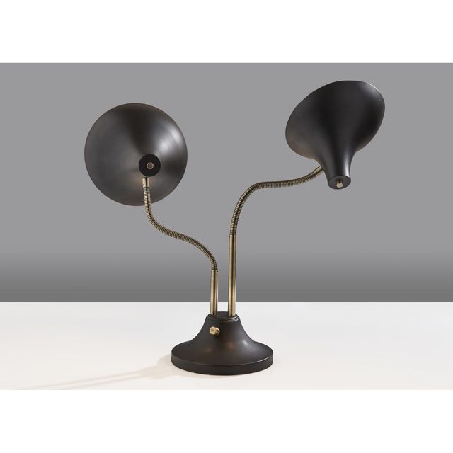 Adesso® Ascot Black Desk Lamp-2