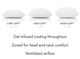 Malouf® Z® Zoned Gel Dough™ High Loft King Bed Pillow-5