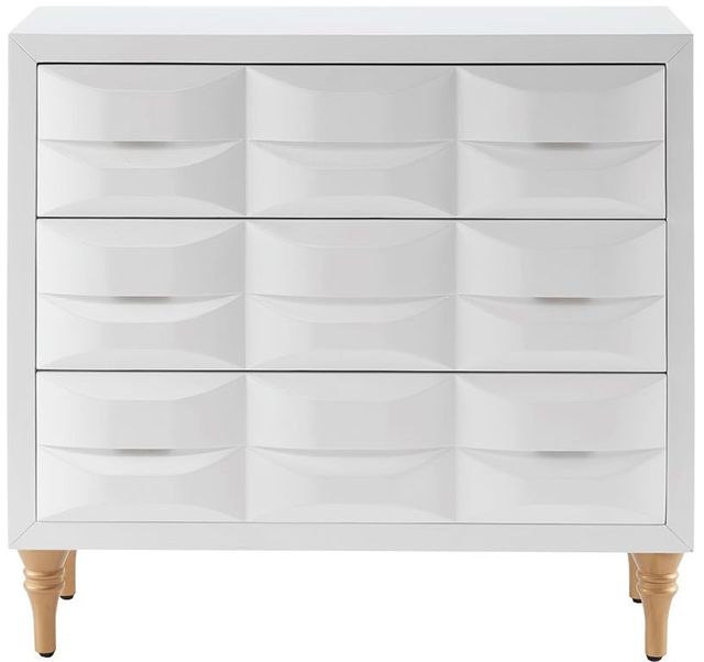 Olliix by Madison Park White Rubrix Chest-0