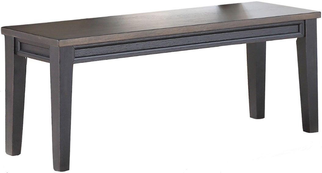 Steevo Bench Steve Silver Co. Raven Noir Driftwood/Ebony Bench | Big Sandy ...