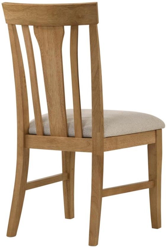 Coaster® Hartville Natural Light Brown Side Chair-3
