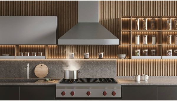 Best WPP1 Series 36" Brushed Stainless Steel Wall Mounted Range Hood