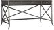 Hooker® Furniture Retreat Black Sand Pole Rattan Writing Desk-0