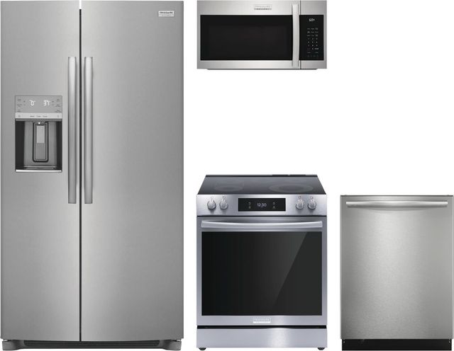 Frigidaire Gallery® 4 Piece Stainless Steel Electric Kitchen Package-0