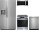 Frigidaire Gallery® 4 Piece Stainless Steel Electric Kitchen Package-0
