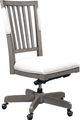 aspenhome® Caraway Aged Slate/White Office Chair-0