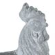 A & B Home Gray Rooster Planter-2