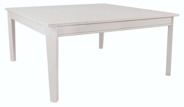 Lane Venture® Santa Rosa White Square Cocktail Table-0