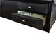Global Furniture USA Linda Black King Panel Storage Bed-2