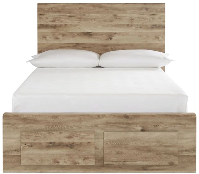 Signature Design by Ashley® Hyanna Tan Brown Full Storage Panel Bed-1