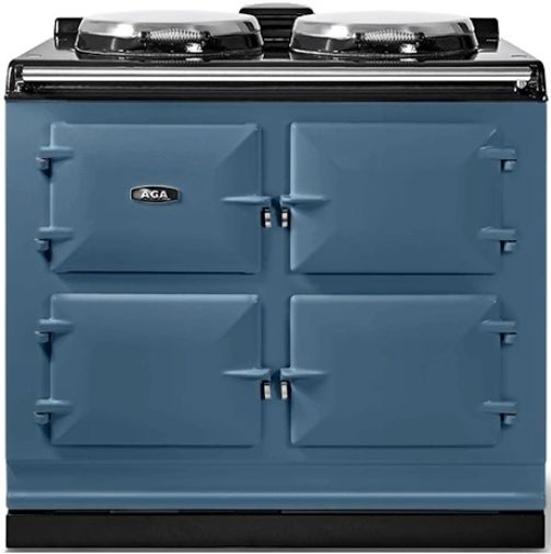 AGA™ eR7 Classic Cast Iron 39" Dartmouth Blue Pro Style Electric Range-0
