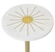 StyleCraft Brass Inlay Accent Drink Table-1