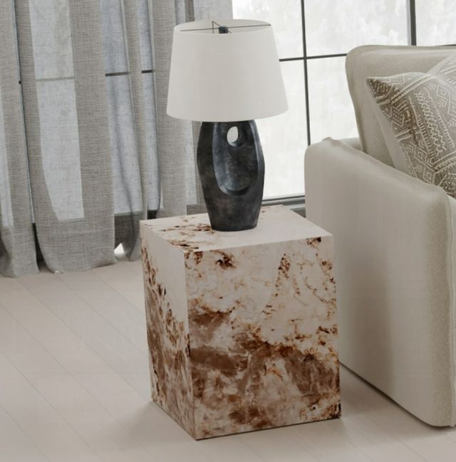 ACME Furniture Fultan Beige/Brown End Table-1