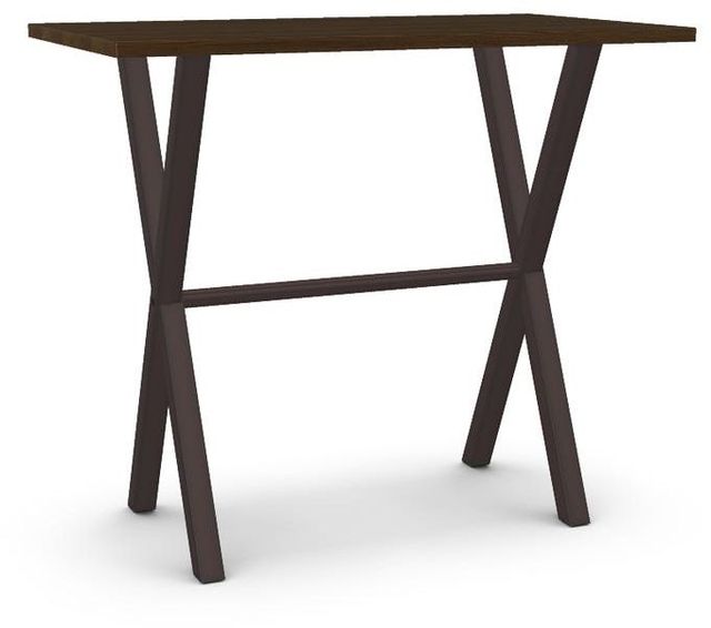 Amisco Customizable Alex Solid Ash Bar Table