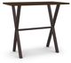 Amisco Customizable Alex Solid Ash Bar Table-0