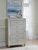 Global Furniture USA Riley Silver Chest-2